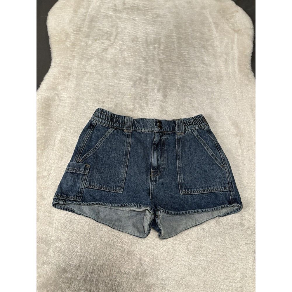 💙 BDG Dark Blue Denim Jean Shorts
